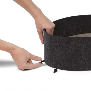 Canadian Cat Company Filzbett Owen Anthrazit – Bild 3