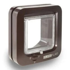 SureFlap Mikrochipgesteuerte Katzenklappe Braun