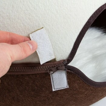 Canadian Cat Company Filz Katzennest 2.0 Weiß – Bild 2