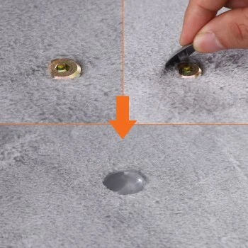 FEANDREA Kratzbaum 112cm Hellgrau Hellgrau – Bild 6