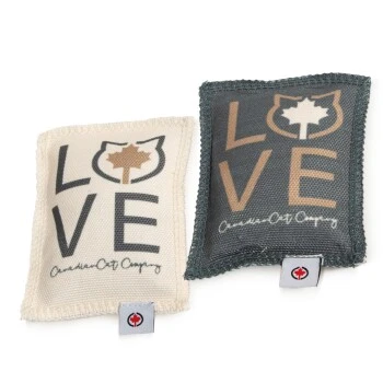 Canadian Cat Company Baldrian & Catnipspielzeug Probierset Spielkissen, 6er Pack – Bild 3