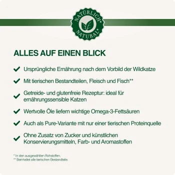 REAL NATURE WILDERNESS Senior Pure Chicken 6x400 G – Bild 3