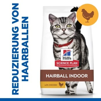 Hill's Science Plan Hairball Indoor Adult Mit Huhn 3 Kg – Bild 2