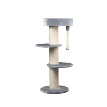 RHR Quality Kratzbaum Maine Coon Sleeper Hellgrau