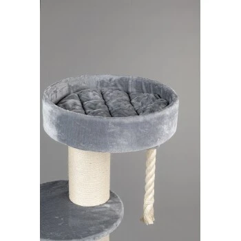 RHR Quality Kratzbaum Maine Coon Sleeper Hellgrau – Bild 3