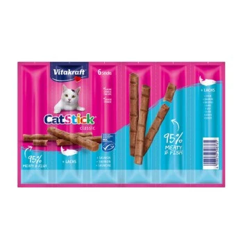 Vitakraft Cat-Stick 10x6 Stück Lachs MSC