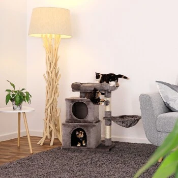 Lionto Kratzbaum 70 Cm Dunkelgrau – Bild 3