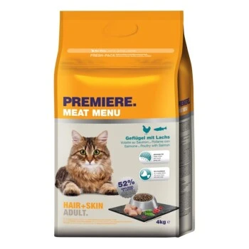 PREMIERE Hair And Skin Geflügel Mit Lachs 4kg