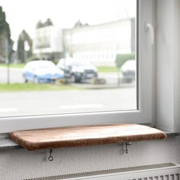 Canadian Cat Company Fensterliege Snuggly Place L Beige