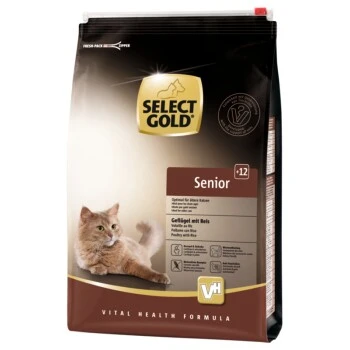 SELECT GOLD Senior +12 GeflĂĽgel Mit Reis 3 Kg