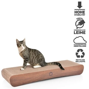 Canadian Cat Company Kratzbrett Jumbo Wave Braun – Bild 8