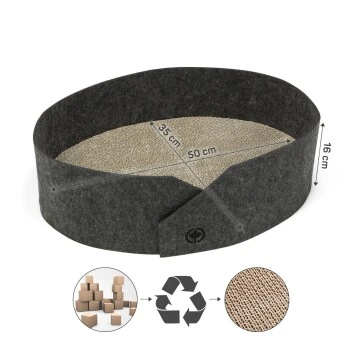 Canadian Cat Company Filzbett Owen Ersatzpappe – Bild 7