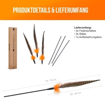 Schlitzohr Federwedel Birdy 3er Pack – Bild 10