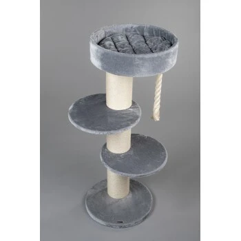 RHR Quality Kratzbaum Maine Coon Sleeper Hellgrau – Bild 2