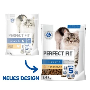 PERFECT FIT Beutel Indoor 1+ Huhn 5x1,4 Kg – Bild 6