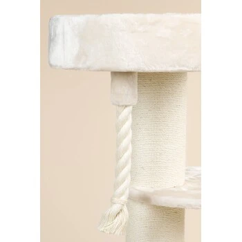 RHR Quality Kratzbaum Maine Coon Sleeper Hellgrau – Bild 5