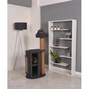 Petliving Kratzbaum Louis Anthrazit – Bild 5