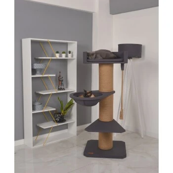 Petliving Kratzbaum Sara XXL Anthrazit – Bild 2