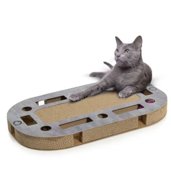 Canadian Cat Company Katzenspielplatz PlayPlate L Hellgrau – Bild 4