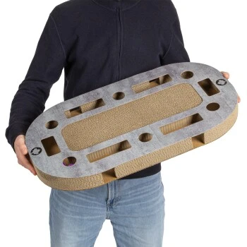 Canadian Cat Company Katzenspielplatz PlayPlate L Hellgrau – Bild 6